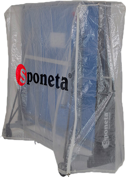 Sponeta porvédő takaró összecsukott pingpongasztalra