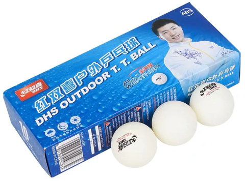 DHS Outdoor nehezített pingponglabda 10 db