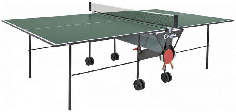 Sponeta S1-12i beltéri pingpongasztal, zöld
