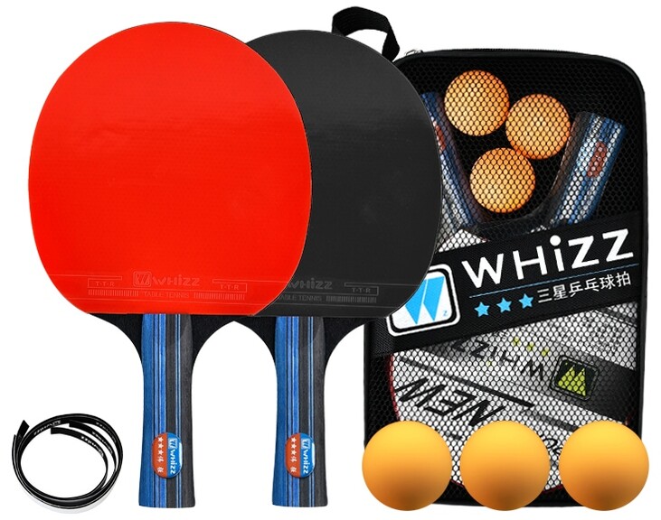 Supingo WHIZZ *** pingpongütő szett, 2 ütő + 3 labda